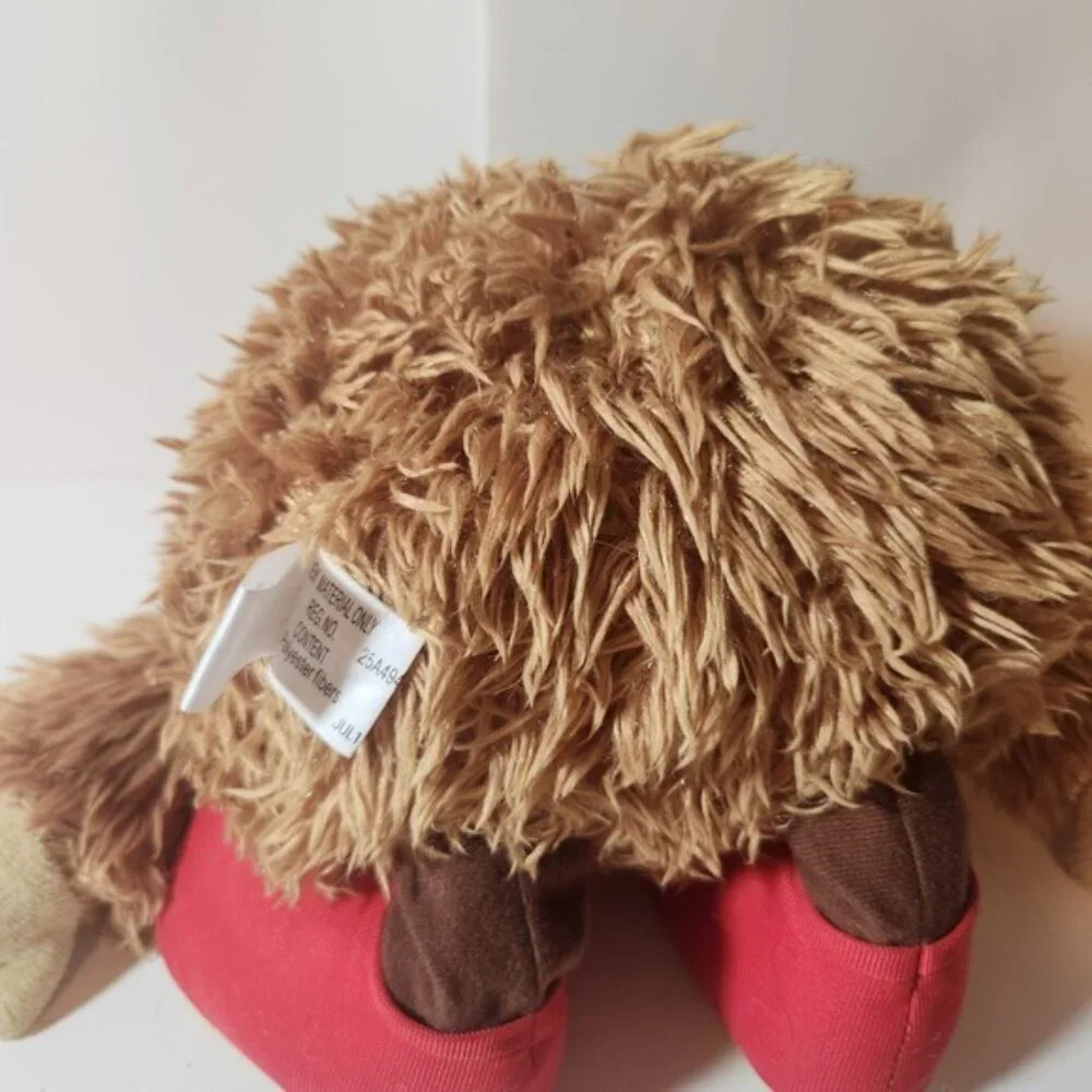 Hallmark Bigsby the Monster Interactive Story Buddy Plush Brown Shaggy Toy flaw - Picture 2 of 6